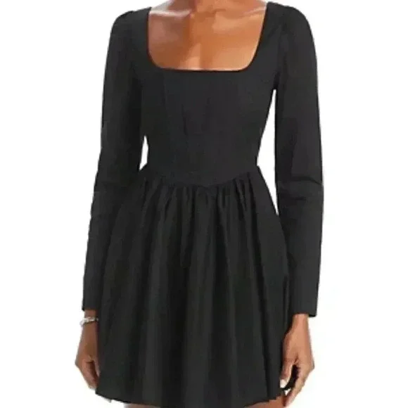 Wayf Marie Square Neck Mini Dress - Picture 1 of 1